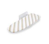 Emuca - Tabla de Planchar Plegable a Pared, giratoria 180º, Acero y Madera, Blanco