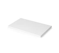 Emuca - Tableros para Mesa de Comedor o Escritorio, 900x500, Pintado Blanco, Madera