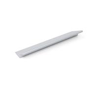 EMUCA - Tirador para mueble Palermo, intereje 128 mm, L 150 mm, Anodizado mate, Aluminio, 10 un