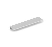 EMUCA - Tirador para mueble Setubal, intereje 128 mm, L 198mm, Aluminio, Anodizado mate, 10 ud.