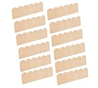 EMUKOEP 1:12 Casa de Muñecas en Miniatura, Tejas de Madera, Tejas Decorativas para Decoración del Hogar DIY