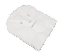 EMUKOEP 100 Mascarillas Faciales de Gasa, Gasa Facial Blanca Suave Precortada para el Cuidado de la Piel del Salón de Belleza DIY con Material Desengrasado que No Daña