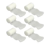 EMUKOEP 40 Piezas de Vendajes Elásticos PBT Vendaje de Gasa de Primeros Auxilios Esterilizado Apósito Desechable para Heridas con Malla Transpirable para Esguinces, Distensiones,