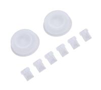 EMUKOEP 6 Válvulas de Pico de Pato, 2 Piezas de Repuesto de Diafragma de Silicona, Accesorios Compatibles con Bomba de Lactancia V2 V1, a Prueba de Fugas, Silicona de Grado Alimen