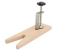 EMUKOEP Accesorio para Banco de Trabajo con Ranura en V, Abrazadera de Pasador de Banco, Herramienta Versátil para Aplicaciones de Taller, Madera y Metal