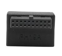 EMUKOEP Adaptador de Panel Frontal USB Codo Vertical Duradero de 90° Adaptador de Cabezal USB3.0 de 19 Pines a 20 Pines para Placa Base de PC Material: ABS (Tipo A)