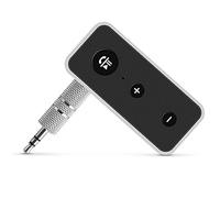 EMUKOEP Adaptador Inalámbrico de Música Estéreo con Receptor Bluetooth 5,0 EDR, Llamadas con Manos Libres, Batería de Larga Duración, para de Audio para Coche