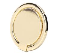 EMUKOEP Agarre del Anillo de Dedo del Teléfono Celular, Giratorio 360°, Tenedor del Teléfono Celular del Metal para el Soporte Magnético del Coche (Dorado)