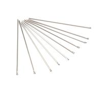 EMUKOEP Aguja para Pelo de Muñeca, 10 Piezas de Herramienta de Reenraizamiento para Plantar y Peinar Raíces de Pelo de Muñeca con Aguja de Acero Inoxidable (Acero inoxidable)