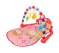 EMUKOEP Alfombra de Juegos para Gimnasio para Bebés, Pedal Musical, Manta de Ejercicios para Piano, Alfombra para Gatear para Niños, Mejora el Desarrollo Sensorial y la Coordinación, Pilas No