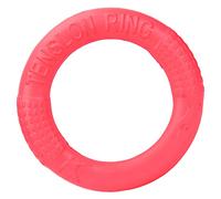 EMUKOEP Anillo de Tracción para Entrenamiento de Perros, Juguete Elástico de EVA para Ejercicios para Cachorros, Saltar, Correr, Entrenar con Material Ligero y Duradero para Juego (Rojo S)