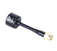 EMUKOEP Antena RHCP de Alta e 5,8 GHz 3dBi con Polarización Vertical para FPV Racing Drone (Orificio Interior RP-SMA)