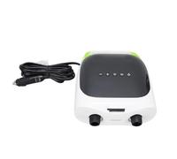 EMUKOEP Bomba Eléctrica de la Placa de Paleta 20 PSI Inflación Rápida Pantalla LCD Bomba de Aire Eléctrico con Luz LED y 7 Adaptadores