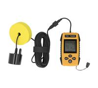 EMUKOEP Buscador de Peces Ultrasónico Portátil con Pantalla LCD para Pesca en Kayak, Detector de Sensor de Sonar para Pesca en Alta Mar