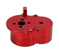 EMUKOEP Carcasa de Caja de Cambios de Metal Mejorada para Camión WPL D12, Tamaño Pequeño y Peso Ligero, Fácil de Instalar, para Entusiastas de los Camiones RC (Roja)