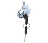EMUKOEP Conjunto de Cilindro de Cerradura de Puerta Sensible, Aleación de Aluminio de Precisión, Apto para E46 Serie 3 con Volante a la Izquierda