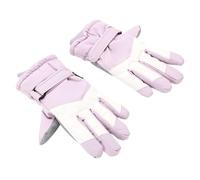EMUKOEP de esquí de Invierno Antideslizantes a Prueba de Viento, con Pantalla Táctil para Ciclismo, Snowboard, Morado y Blanco