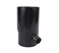 EMUKOEP Desviador Eficiente de Agua de Lluvia de 10 Cm para Jardines e Irrigación, Material Plástico para Mayor Longevidad, Diseño de Ahorro de Agua para Conservación, 1 Kit (Negra)