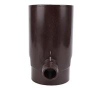 EMUKOEP Desviador Eficiente de Agua de Lluvia de 10 Cm para Jardines e Irrigación, Material Plástico para Mayor Longevidad, Diseño de Ahorro de Agua para Conservación, 1 Kit (Marrón)