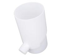 EMUKOEP Desviador Eficiente de Agua de Lluvia de 10 Cm para Jardines e Irrigación, Material Plástico para Mayor Longevidad, Diseño de Ahorro de Agua para Conservación, 1 Kit (Blanca)