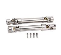 EMUKOEP Eje de Transmisión de Acero Inoxidable con Estructura de Nudo Cruzado Universal para Coche 1/10 RC (91mm)