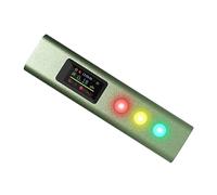 EMUKOEP Elevado Detector de Radiación Nuclear Sonido Luminoso Monitoreo de Radiación Luz de Alarma Geiger