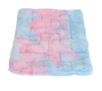 EMUKOEP Estera de Laberinto de Mármol, Juguete Sensorial de Alivio del Estrés de Franela Suave para Niños Que Calma la Ansiedad del Enfoque (Azul Claro)