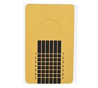 EMUKOEP Formas para Uñas Acrílicas, 8 × 6 × 3, 50 Uds., Juego de Puntas para Decoración de Uñas, Guía de Extensión de Gel Acrílico, Pegatina con Forma, Accesorio de Manicura