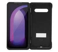 EMUKOEP Funda para Teléfono con Pantalla Dual Desmontable con Adaptador Magnético Tipo C, Productividad Mejorada, Protección de Cobertura Total, Compatible con V60 5G LM V605N, Negro