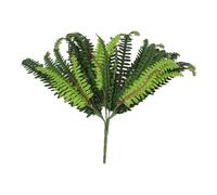 EMUKOEP Helecho Artificial, Planta de Plástico Realista con 39 Ramas para Decoración de Interiores y Exteriores, Porche, Jardín o Casa de Campo.