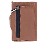 EMUKOEP Hermosa Bolsa para Tarjetas de Gran Capacidad, Mano de Obra Exquisita, Billetera para Tarjetas de Crédito Comercial, Búsqueda Conveniente Al Alcance de la Mano para Amigos, Familiares, PU