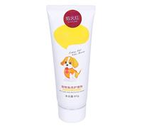 EMUKOEP Herramienta de Aseo para Teñir el Cabello No Tóxica para Mascotas, Crema Colorante Temporal para Perros de Moda, Agua + ácido Cítrico, 3,1 Oz (fuegos artificiales rojos)