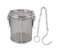 EMUKOEP Infusor de té de Acero Inoxidable con Forma de Bola, Colador y Filtro con Cadena Extendida para Cocinar Sopas, Guisos, Salsas y té.