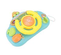 EMUKOEP Juguete de Volante para Niños con Rotación Libre y Sonido Musical, Coordinación de Dedos para Ejercicio, Regalo Ideal para Amigos y Niños, Aplicable para Festivales (Verde)
