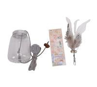 EMUKOEP Juguete para Gatos, Emocionante Juguete para Colgar en la Puerta para Gatos, Fomenta el Juego Interactivo y el Ejercicio, Ideal para Que los Gatitos Jueguen por sí, Mantiene a