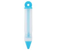 EMUKOEP Kit de Bolígrafo Decorativo de Silicona con Boquillas en Espiral y Principio de Jeringa para un Cómodo Llenado de Mermelada para Entusiastas de la Repostería Rojo/Azul/Rosa 5.8x0.9x0.4inch