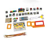 EMUKOEP Kit de Tablero de Desarrollo de Programación, Educación, Módulo Robot, Sensor, Luces LED, Módulo y Set de Cables