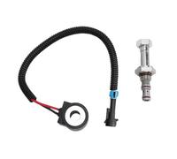 EMUKOEP Kit de Vástago de Válvula de Carrete Hidráulico y Bobina de Válvula Solenoide, Repuesto para Minicargadora 653 751 753 763 773 863 864 873 883 963, con Fácil Instalación para un