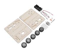 EMUKOEP Kits de Coches Modelo de Madera DIY, Juguetes Stem para el Desarrollo de Habilidades Prácticas para Niños, Coches de Construcción Eléctricos, Juguetes