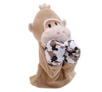 EMUKOEP Lindo Juguete Animal de Peluche de Marioneta de Mano de Boxeo con Sonido Interactivo para Participar en el Tiempo de Juego