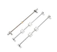 EMUKOEP Linear Motion Kit Rod Axis Guide Screw Support Bearing Links 3D Printer Power Transmission Products Set