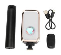 EMUKOEP Luz de Vídeo RGB Portátil con Iluminación Suave para Selfies, Actuaciones en Vivo, Fotografía, Maquillaje, 20 Tipos de Modo de Efectos de Escena