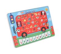 EMUKOEP Máquina de Aprendizaje árabe, Libro de Cuentos Educativo, Juguete de Volumen Ajustable para Niños 3+, Material ABS Duradero