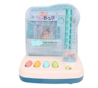 EMUKOEP Máquina de Juego de Pelota con Pista para Niños, Juguete Interactivo con Bola Rodante para Mejorar la Diversión Familiar del Pensamiento Lógico (Azul)