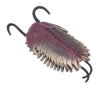 EMUKOEP Modelo de Trilobite Simulado, Juguete Educativo, Figura de Animal Antiguo, Accesorio de 4,7x2 Pulgadas, Juegos de rol, Fiestas Navideñas