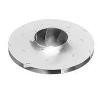 EMUKOEP Motor de Aspiradora, Aspa de Ventilador Giratoria, Impulsor de Aluminio Resistente Al Desgaste para Aspiradora de 87 Mm, Accesorio Duradero para Limpieza del Hogar