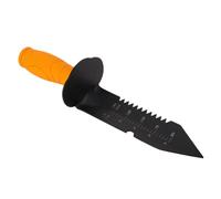 EMUKOEP Pala de Detección de Metales para Excavadora Dentada de Alta Resistencia para Proyectos de Jardinería y Excavación, Prevención de Desgaste, Funda de Nailon, Acero de Aleación, 12,6" X 3,46"