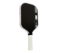 EMUKOEP Paleta de Pelota con Textura de Tela, Raqueta de Material Compuesto Esmerilado, Paleta de Pelota de Prensado en Frío de 16 Mm para Deportes y Ocio (Prensado en Frío 16mm Rojo)