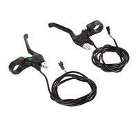 EMUKOEP Piezas de Repuesto de Palanca de Freno de Bicicleta Alto Rendimiento Larga Vida útil 1 par Juego de Palanca de Freno de Bicicleta Eléctrica Adecuado para Muchos Tipos de Bicicletas de Ciclismo