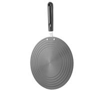 EMUKOEP Placa de Cocina Difusor de Calor Engrosada 4 mm Aleación de Aluminio Estufa Reducida por Llamas Placa de Calor Accesorios de Cocina con Mango (28 cm)